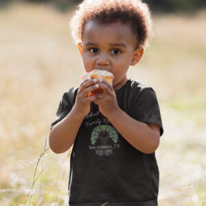 Mitchell/Anderson Family Reunion T-shirt-Black-Toddler