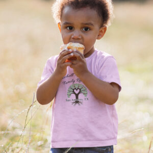 Mitchell/Anderson Family Reunion T-shirt-Pink-Toddler