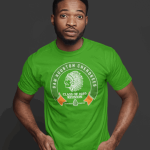 Sam Houston Class of 1980-Reunion-Men-T-shirts - Image 4